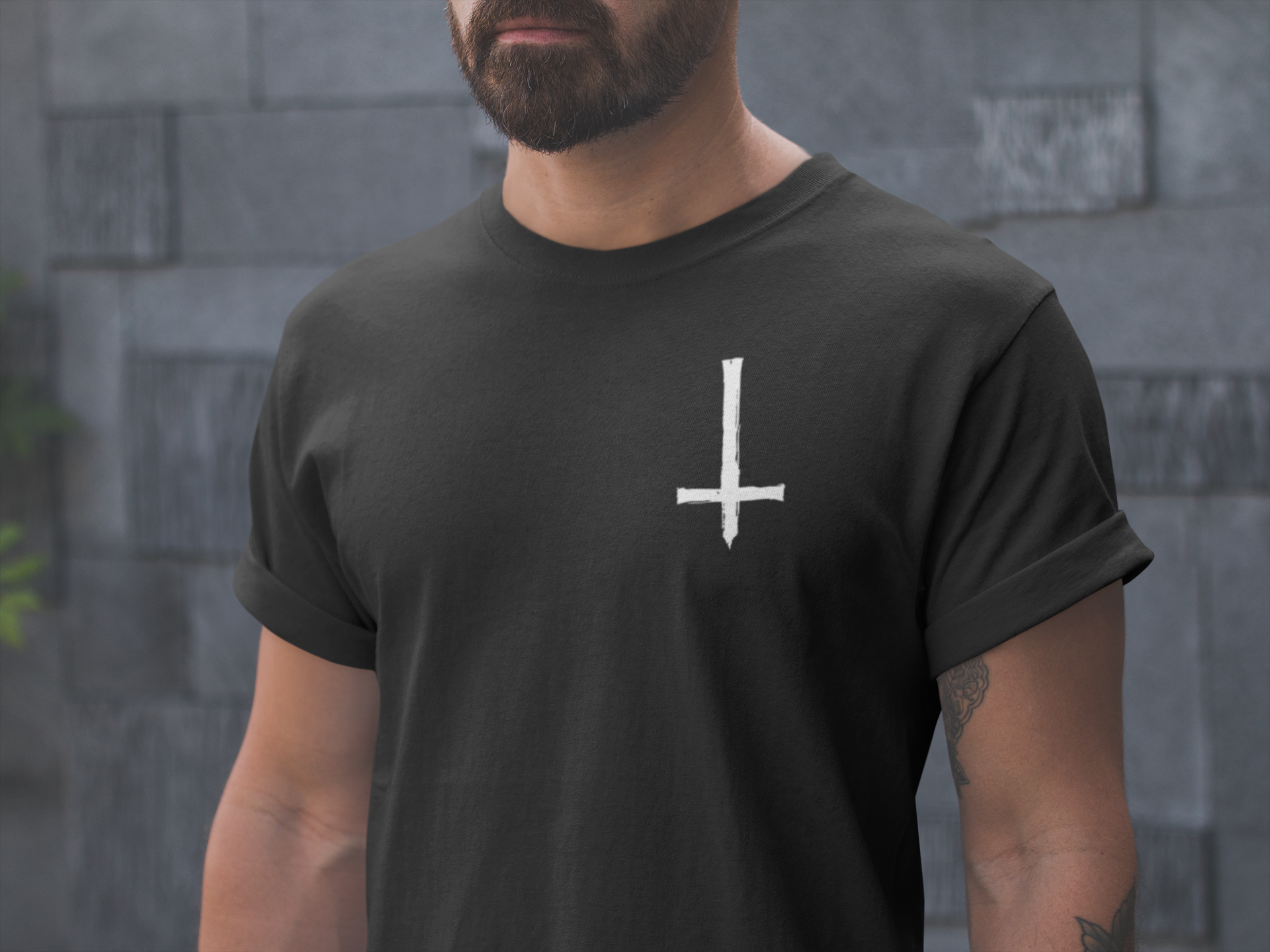 SKORN CROSS TEE